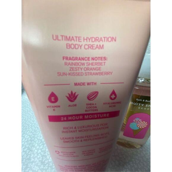 Bath and Body Works FRUITY SHERBET SCOOP 3 Pc Set - Picture 2 of 5